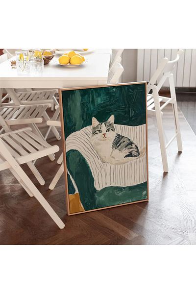 Dekorsiahome One Piece Wooden Frame Living Room Hall Kitchen Table Tk0584