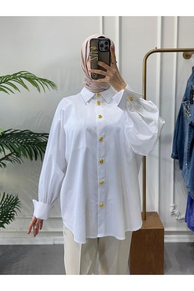 Ghisa Sleeve Fold Detail Shirt
