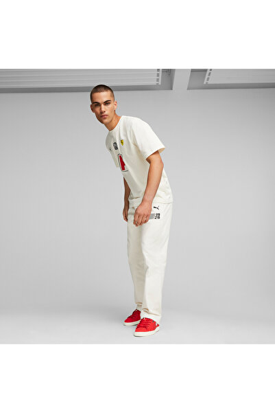 Puma Mens Scuderia Ferrari Clyde Sneakers - Red