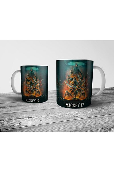 Pixxa Mickey 17 Themed Mug Cup Model 2