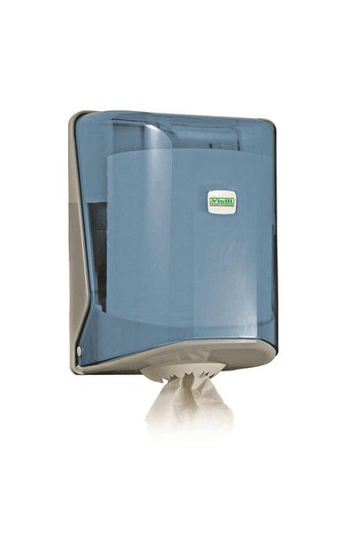 Vialli Og1T Internal Pull Paper Towel Dispenser Transparent