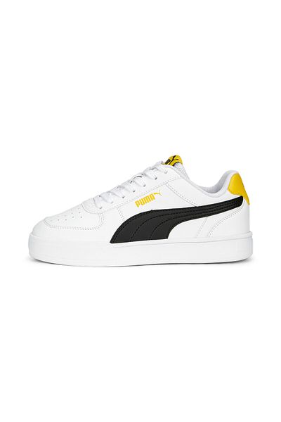 Puma Youth Kids Caven Trainers Sneakers - White