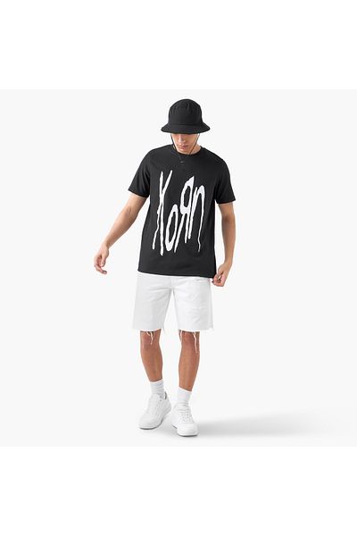 FAV Typographic Print T-shirt with Crew Neck