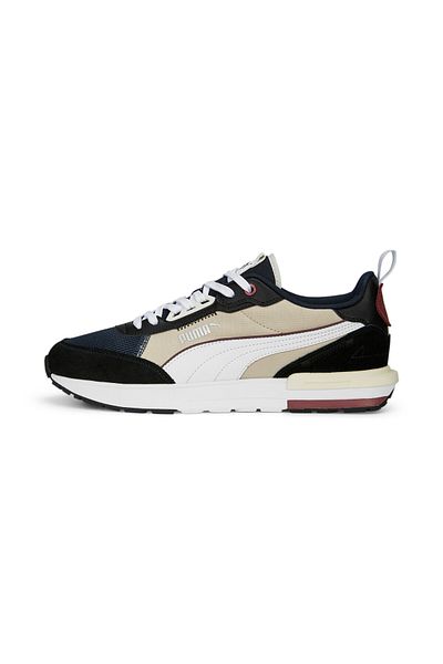 Puma Mens R22 Trainers Sneakers - Black