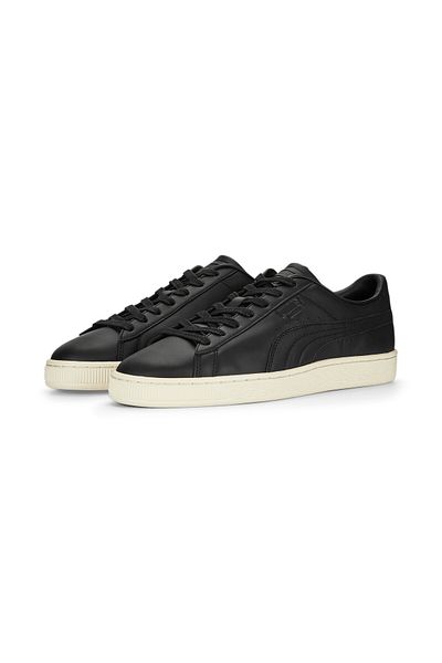 Puma Mens Basket Classic 75Y Premium Sneakers - Black
