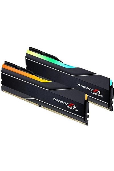 Arey Gskill 64Gb (2X 32Gb) Ddr5 6400Mhz Cl32 Rgb Dual Kit Pc Ram Trident Z5 Neo F5-6000J2636H32Gx2-Tz5Nr