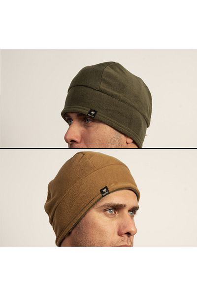 Wolftrap Tactical Двустранна, двуцветна поларена шапка