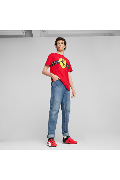 Puma Mens Scuderia Ferrari Future Cat OG Motorsport Shoes Sneakers - Red