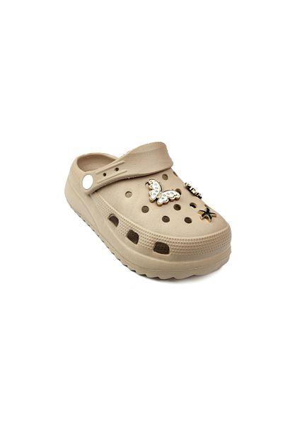 Twingo 205 Sand Stone Children's Eva Slippers