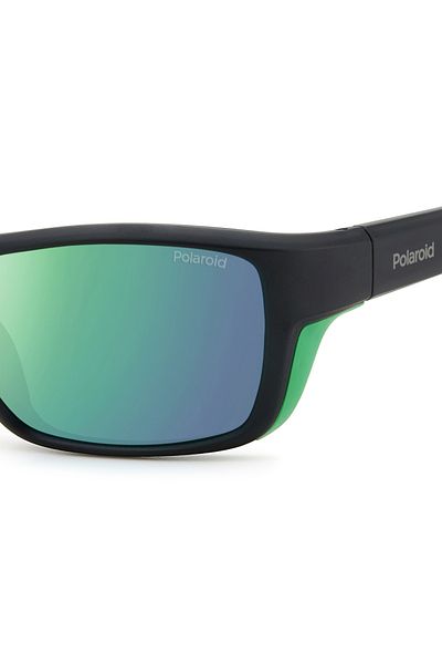 Polaroid Polaroid Men's Sunglasses PLD 7046/S 7ZJ/5Z, Black, Rectangular, 57 mm