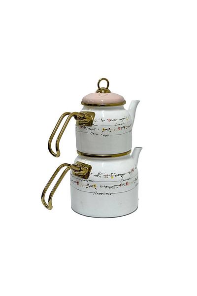 ACAR Qualita Viola Mini Enamel Teapot Set Xap-07779