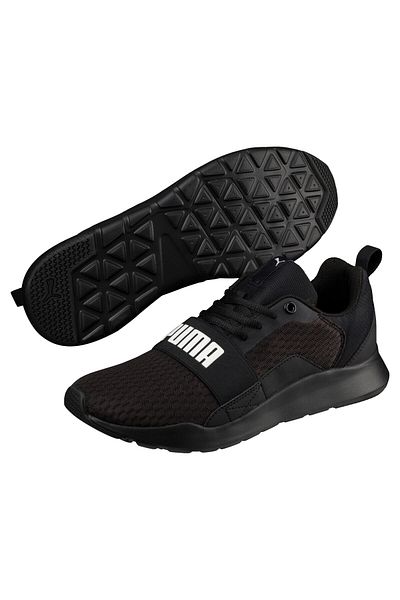 Puma Unisex Wired Trainers - Black