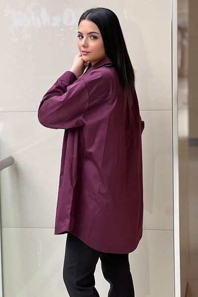 Ghisa Rose Stone Embroidered Cotton Shirt