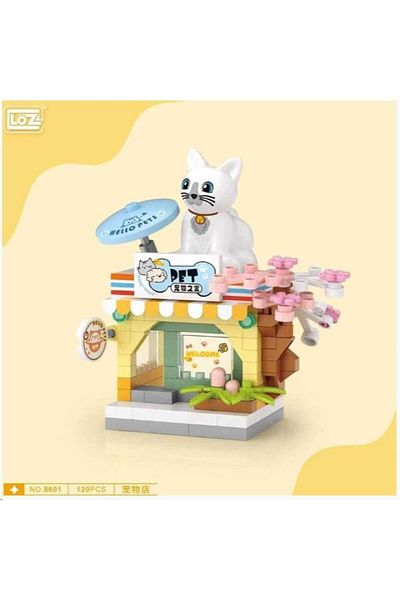 Vagonlife Loz 8601 - Micro Block Cut Pet Shop Bag - New Model