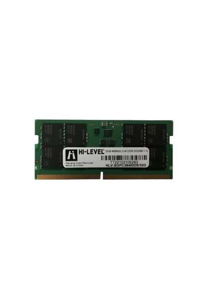 Hi-Level 32Gb Ddr5 4800Mhz Cl40 Notebook Ram Value Hlv-Sopc38400D5/32G