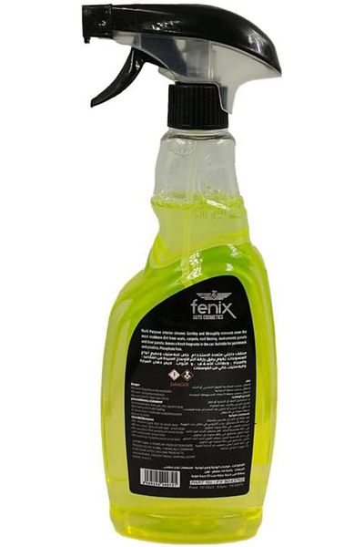 Fenix Car Interior Cleaner 750ml & Universal Car Seat Dust Dirt Protection Cover 2pcs Combo
