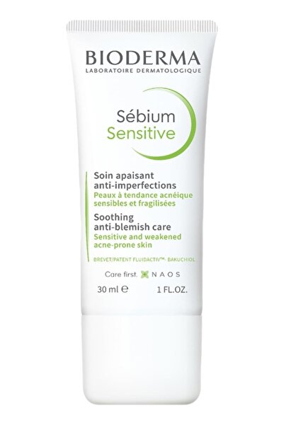 Bioderma Sebium Sensitive Soothing Moisturising Anti-Blemish Cream For Acne-P...