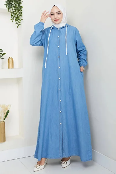 KMKkombin BLUZĂ DE DENIM FERACE CU BUTON