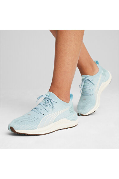 Puma Womens Electrify NITRO 3 Knit Running Shoes - Blue