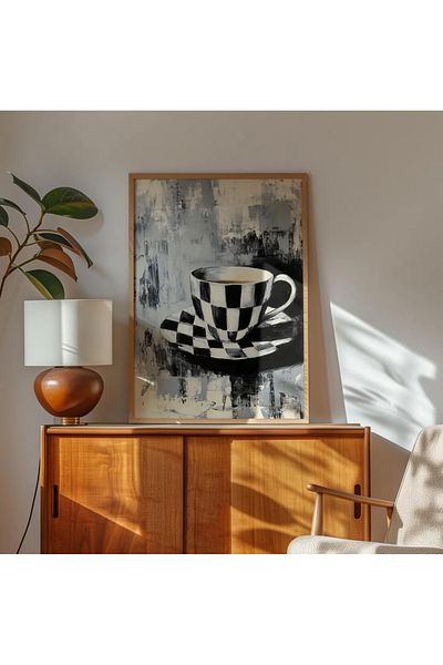 Dekorsiahome One Piece Wooden Frame Living Room Hall Kitchen Table Tk0610