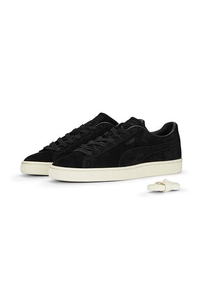 Puma Mens Suede Classic 75Y Sneakers - Black