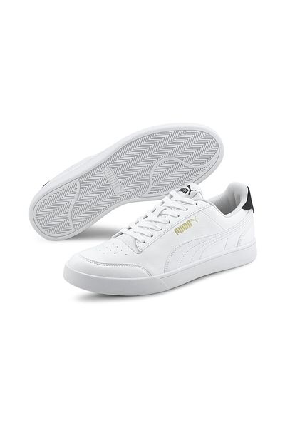 Puma Unisex Shuffle Trainers Sneakers - White