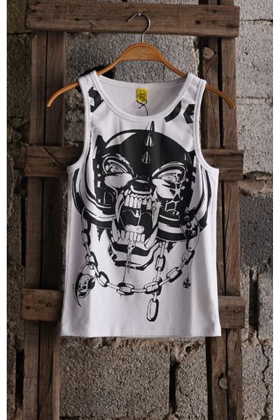 Overdrive Motörhead Tank White Tank Top