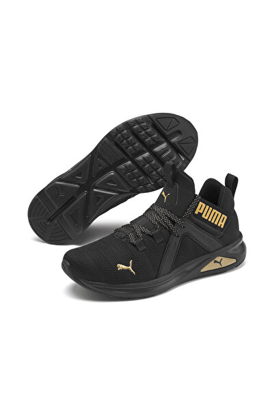 Puma Womens Enzo 2 Metal Running Shoes - Black