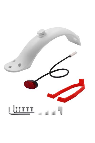 Choice Set A-white Rear Fender For Xiaomi M365/pro/mijia Mi 1s Electric Scooter Skateboard Short Ducktail R