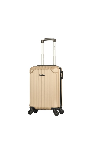 Madisson Troler de cabină XS Madisson SW44204, 52x34x20 cm, bagaj de mână, ABS, 4 roți detașabile, auriu