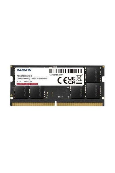 Adata Atada 32Gb Ddr5 4800Mhz Cl40 Notebook Ram Value Ad5S480032G-B Without Box