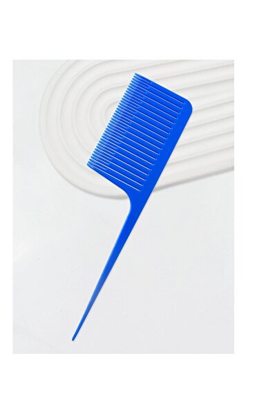 LA PERLA TECH أمشاط الشعر لتقسيم الشعر، أمشاط تصفيف الشعر باللون الأزرق