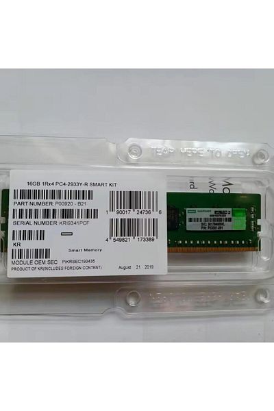 HP E P00920-B21 16Gb 1Rx4 Pc4-2933Y-R Smart Scarce Memory