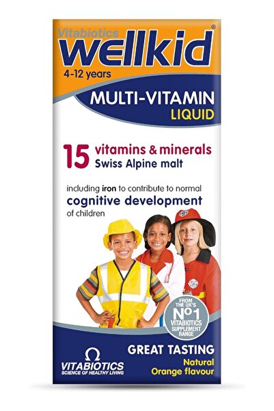 Wellkid شراب فيتابيوتكس ويل كيد للأطفال والرضع، 150 مل