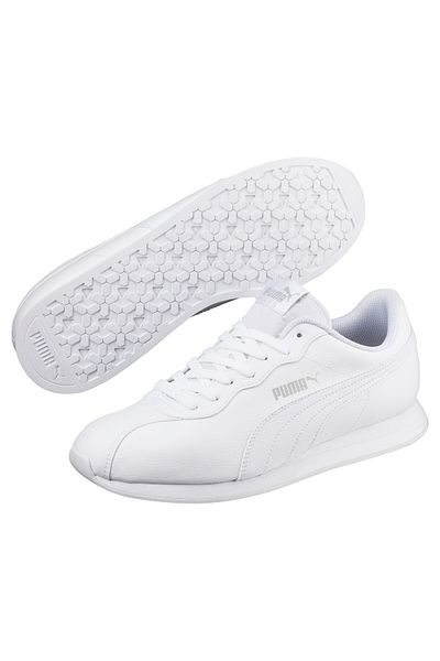 Puma Unisex Turin II Trainers Sneakers - White