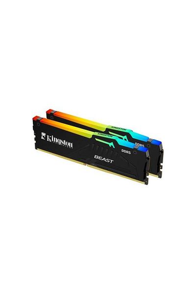 Kingston 32Gb (2X 16Gb) Ddr5 6000Mhz Cl36 Rgb Dual Kit Pc Ram Beast Expo Kf560C36Bbe2Ak2-32Tr