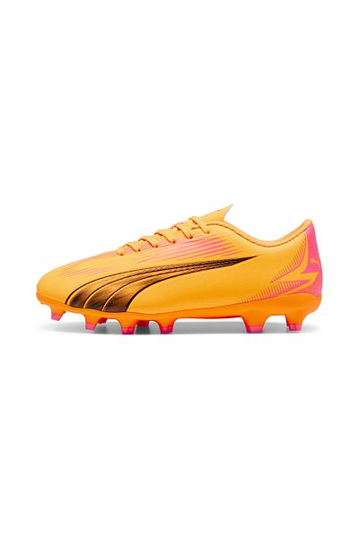 Puma Youth Kids ULTRA PLAY FG/AG Football Boots Crampons - Orange