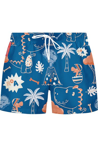 Enzo Stanley Pantaloni scurți de baie pentru copii cu model