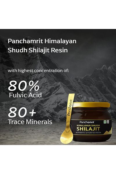 Panchamrit Himalayan Shudh Shilajit Resin 20g