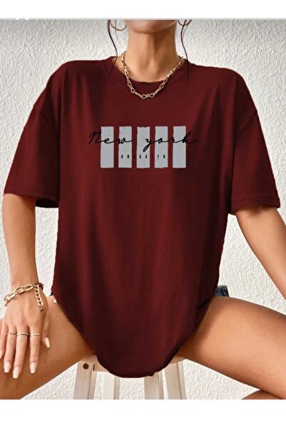 KOZİA OUTDOORS Tricou unisex basic supradimensionat cu imprimeu Malkoçbey New...