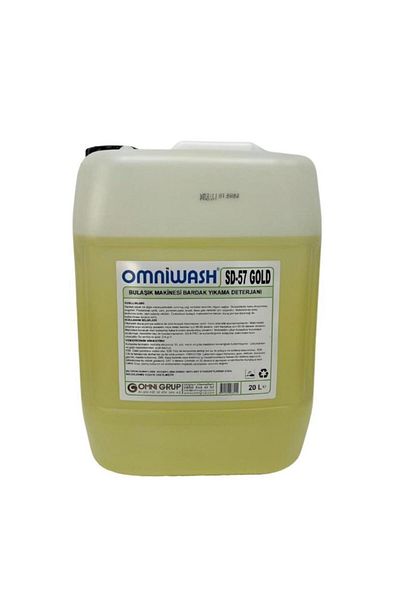 Omniwash Gold Industrial Liquid Dishwashing Detergent and Polisher 2X20 Lt