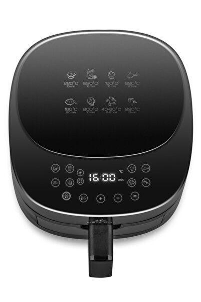 ETA Friteuza cu aer cald Vista Digi 1168 90000, 1300W, 4.3 litri, 8 programe, 40-220 °C, negru