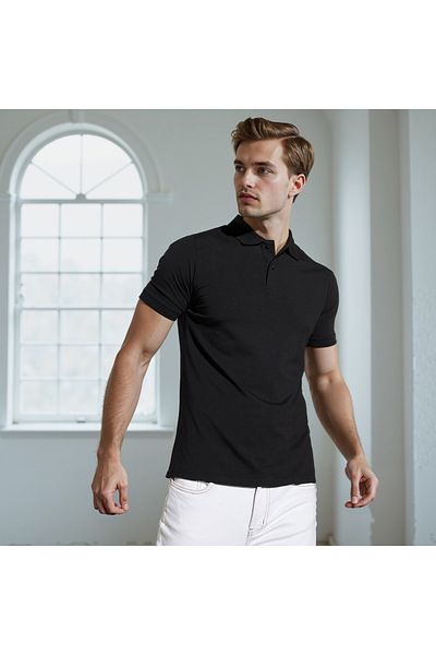 FAV Jersey Polo T-shirt with Short Sleeves