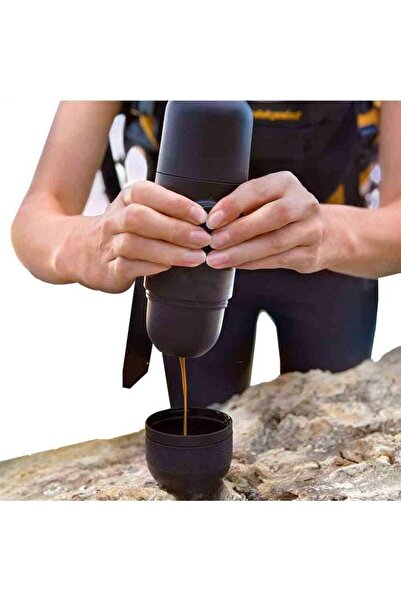 Omnipazar EPX TEM-70 Taşınabilir Manuel Espresso Makinesi 70 ml