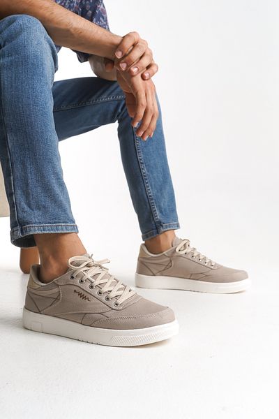 Riccon Ανδρικό Sneaker Triszaphir 0012158 Μπεζ
