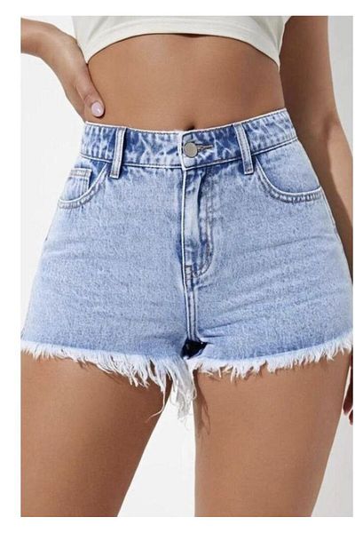SEVENLINE PANTALONI SCURT DE DENIM DE FEMEI JEANS