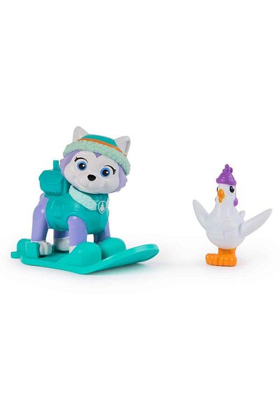 Sunman Paw Patrol Everest Deluxe Take on Rescue Missions with Everest and Chickaletta with Snow Blower!