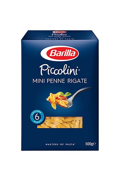 Barilla Paste mini Penne rigate, Barilla Piccolini, 500 g x 6