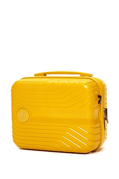 ELATAE Unbreakable Exclusive Pro Premium Polypropylene Women's Makeup Bag Shoulder Strap Password Hand Suitcase