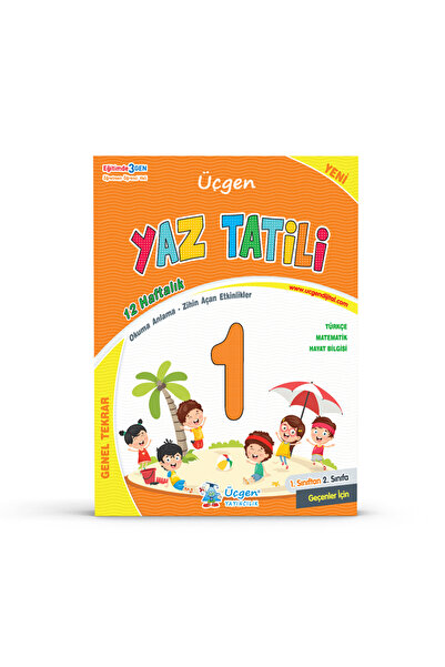Üçgen Yayıncılık Triangle 1St Grade Summer Vacation 12 Weeks Repeat